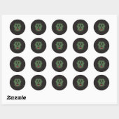 Ik Voel Me Als Een Herselloze Zombie Sticker (Vel)