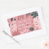 Ik voel me als... Sticker (Envelop)