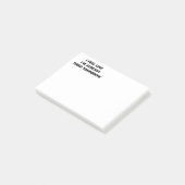 Ik voel me alsof ik morgen al klaar ben post-it® notes (Schuin)