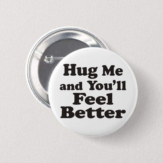 Ik voel me beter - 2¼ inch ronde Button (Voorkant /achterkant)