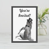 Ik voel me Dansend. Tik danskat Kaart (Staand voorkant)