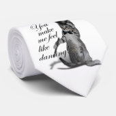 Ik voel me Dansend. Tik danskat Stropdas (Opgerold)