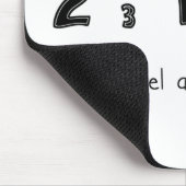 Ik voel me een beetje raar muispad muismat (Hoek)