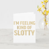 Ik voel me een beetje sloom kaart (Gele Bloem)