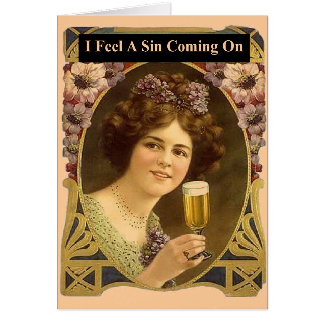 Ik voel me een zonde die aankomt (Voorkant)