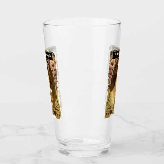 Ik voel me een zonde die aankomt glas (Links)