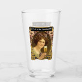 Ik voel me een zonde die aankomt glas (Voorkant)