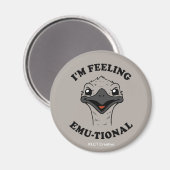 Ik voel me Emu-Tional Magneet (Voorkant / Achterkant)