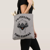 Ik voel me Emu-Tional Tote Bag (Dichtbij)