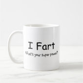 Ik voel me gek op uw superkracht koffiemok (Links)