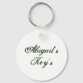 Ik voel me gelukkig, St. Patrick's Day, Round Sleu Sleutelhanger (Achterkant)