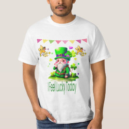 Ik voel me gelukkig vandaag - St. Patrick's Day Lu T-shirt