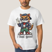 Ik voel me goed! t-shirt (Voorkant)