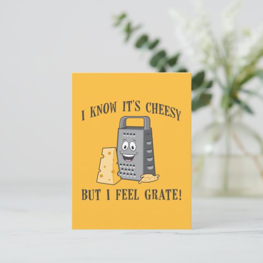 Ik voel me Grate Briefkaart (Staand voorkant)