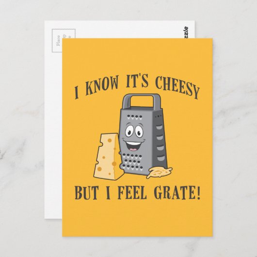 Ik voel me Grate Briefkaart (Voorkant / Achterkant)