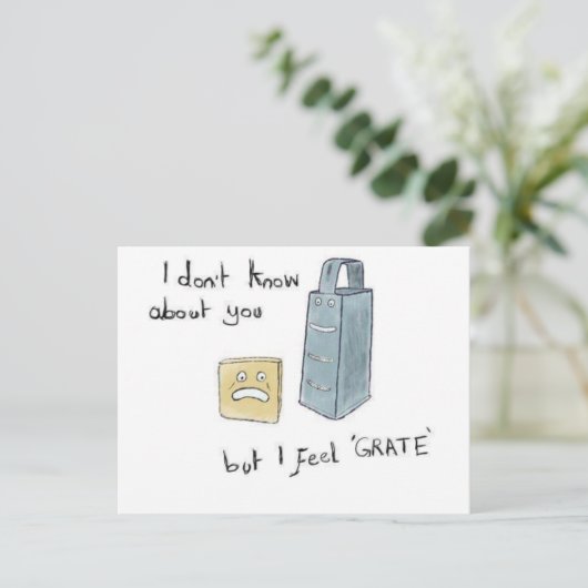 Ik voel me Grate - pak Briefkaarten (Staand voorkant)