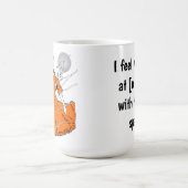 Ik voel me jong op mijn leeftijd  koffiemok (Center)