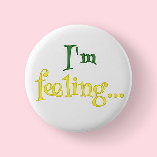Ik voel me... - Kinderen en geestelijke gezondheid Ronde Button 5,7 Cm