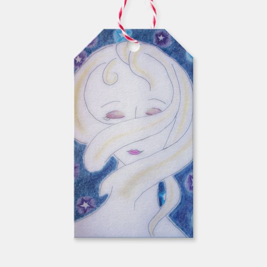 Ik voel me mijn universum cadeaulabel (Voorkant)