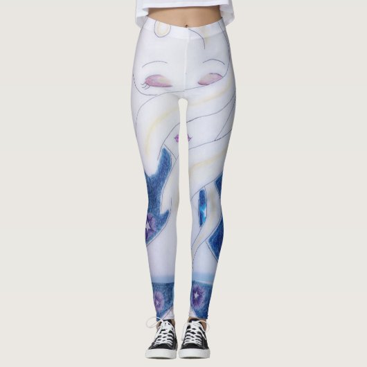 Ik voel me mijn universum leggings (Voorkant)