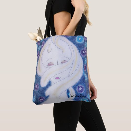 Ik voel me mijn universum tote bag (Dichtbij)