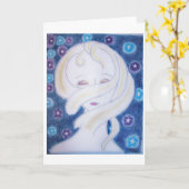 Ik voel me mijn universum-Wenskaarten Kaart (Gele Bloem)