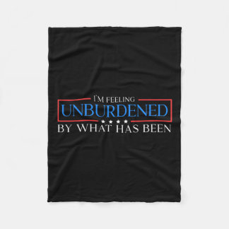 Ik voel me niet belast door wat het slachtoffer va fleece deken