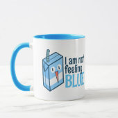 Ik voel me niet blauw mok (Links)
