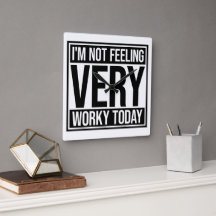 Ik Voel Me Niet Erg Werkzaam Vandaag Lui Werk Humo