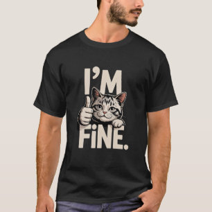 ik voel me prima t-shirt