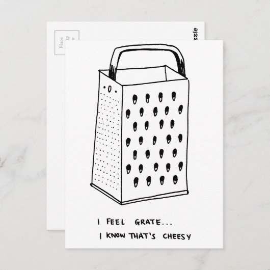 Ik voel me raar briefkaart (Voorkant / Achterkant)