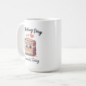 Ik voel me sedimentair vandaag - Schattigee geolog Koffiemok (Voorkant links)