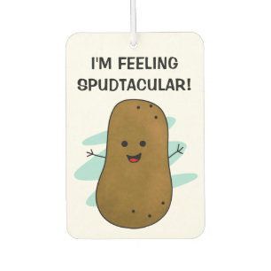 Ik Voel Me Spudtaculair Aardappel Luchtverfrisser