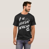 Ik voel me strandachtig t-shirt (Voorkant volledig)