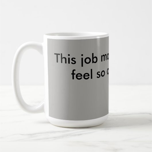 Ik voel me zo Alive Koffiemok (Links)