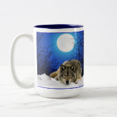 Ik voel me zo berooide koffie-mok tweekleurige koffiemok (Links)