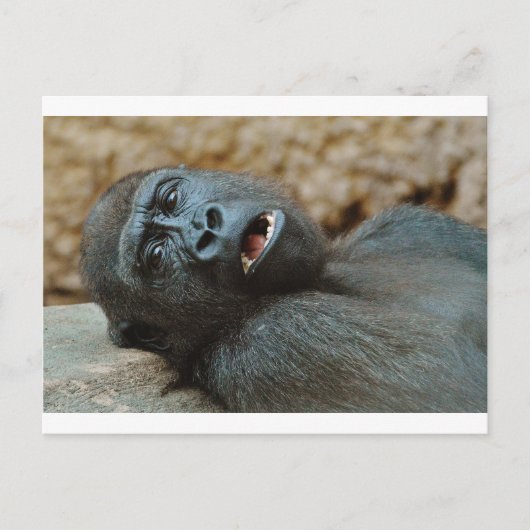 "Ik voel me zo slaperig" Briefkaart (Voorkant)