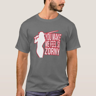 Ik voel me zo zorny - HEMA T-shirt (donker)