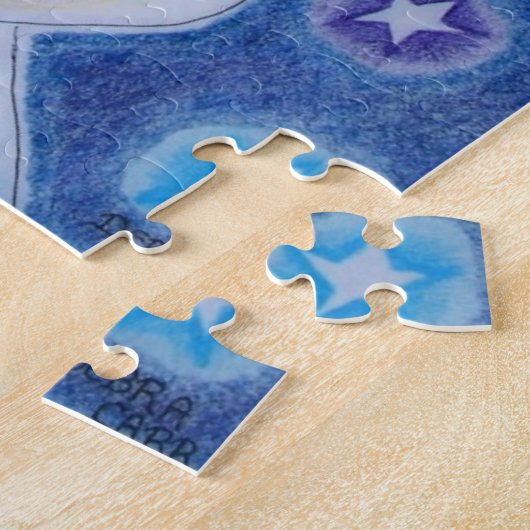 Ik voel mijn universum puzzel (Zijkant)