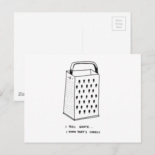 Ik voel Rooster Briefkaart (Voorkant / Achterkant)