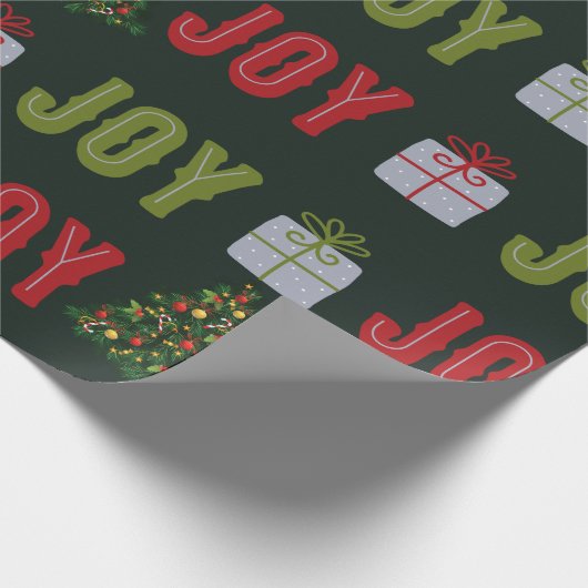 Ik voel vreugde cadeaupapier (Hoek)