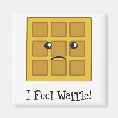 Ik voel Waffle. Magneet (Voorkant)