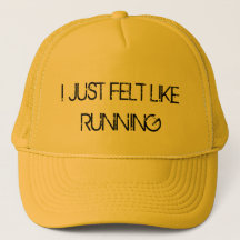 Ik voelde me gewoon alsof ik vrachtwagenhoed runde