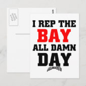 Ik voer de baai uit briefkaart (Voorkant / Achterkant)