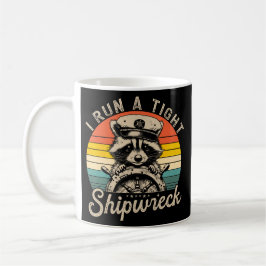Ik voer een strakke scheepswrak koffiemok