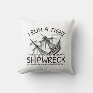 Ik voer een Tight Shipwreck uit Kussen