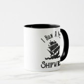 Ik voer een Tight Shipwreck uit Mok (Voorkant rechts)