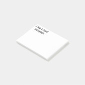 Ik voer een Tight Shipwreck uit Post-it® Notes (Schuin)