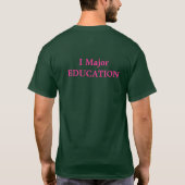 IK VOER MIAMI DADE COMMUNAUTAIR COLLEGE TOE T-SHIRT (Achterkant)