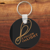 Ik volg de lichte sleutelhanger (Voorkant)